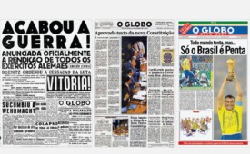 O Globo completa 100 anos nesta terça-feira, 29