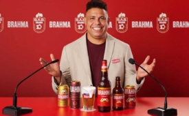 Ronaldo Fenômeno é o presidente da Sociedade Anônima Brahma (Crédito: Divulgação)