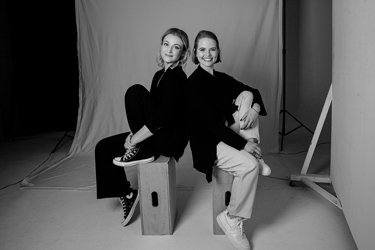 Bruna Cassapietra e Laura Terra, fundadoras da Beel Films