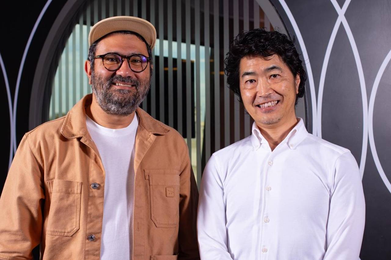 Ricardo Dolla (CCO) e Hiroshi Yoda da Dentsu Creative