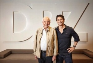 Duailibi com o atual presidente da DPZ, Benjamin Yung, em outubro de 2024