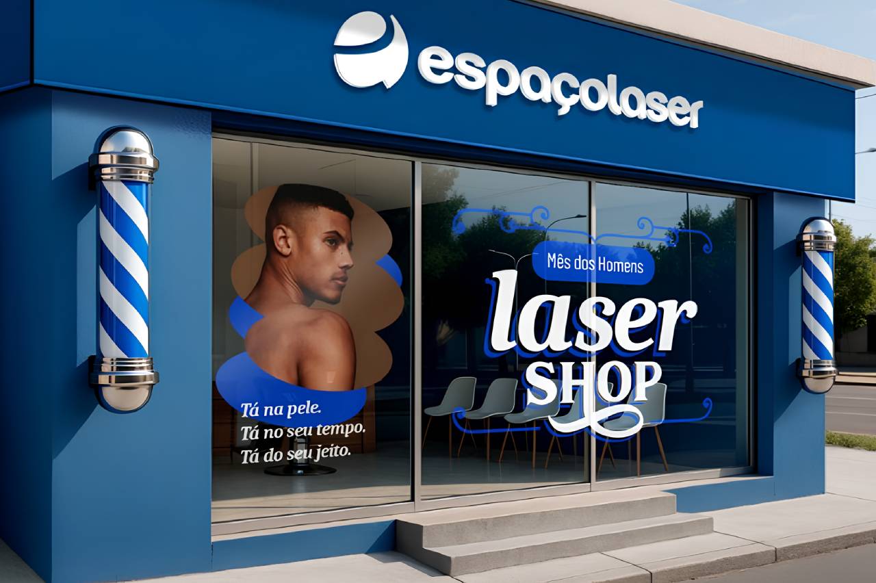 Espaço Laser, barbearias