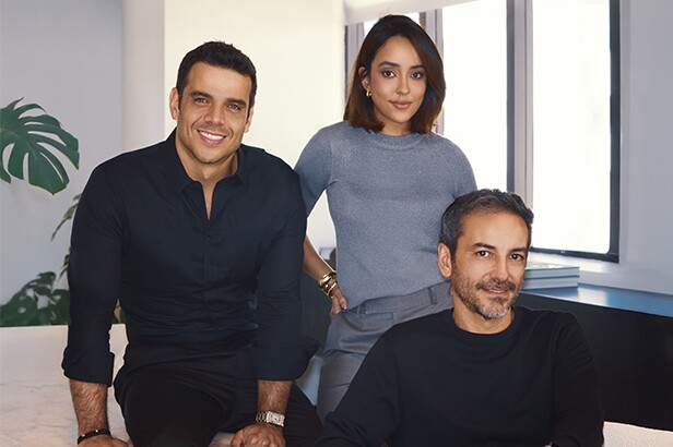 Da esquerda para direita: Kauê Lombardi, Juliana Montesanti e Martin Maggio, sócios da Coolab