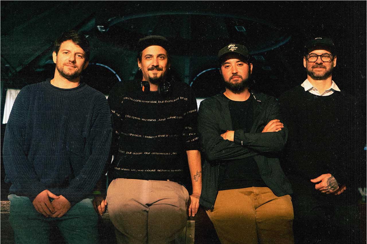 Thiago Mascarenhas (sócio), Raphael Pamplona, Caio Amantini e Del Reginato (sócio) (Créditos: Henrique Barreto)