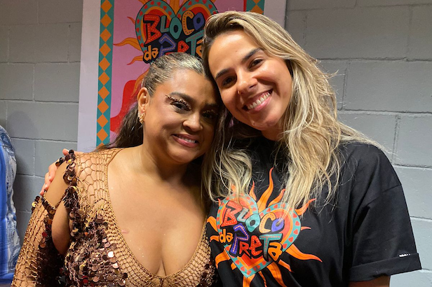 Preta Gil e Melina Tavares, fundadora e CEO da Melina Tavares Comunicação, assessoria de comunicação da artista e empresária (Crédito: Divulgação)