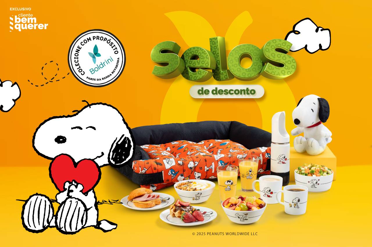 Oba Hortifruti e Snoopy