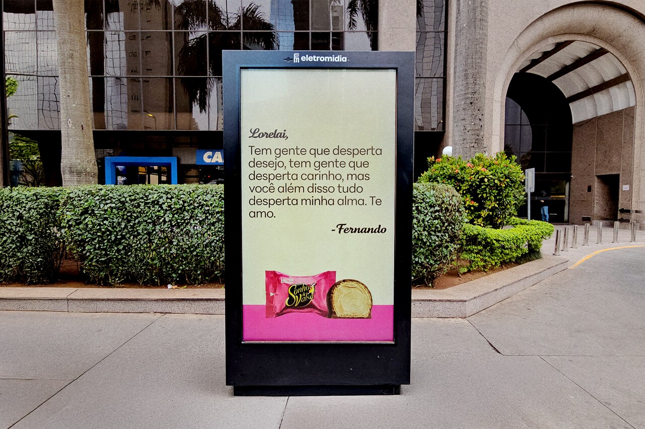 Sonho de Valsa apresenta campanha que convida consumidores a se declararem