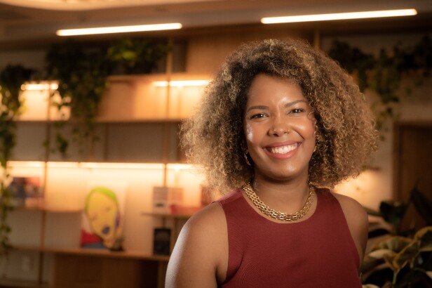 Amanda Graciano, co-fundadora da Trama e especialista em inteligência artificial (Crédito: Divulgação)