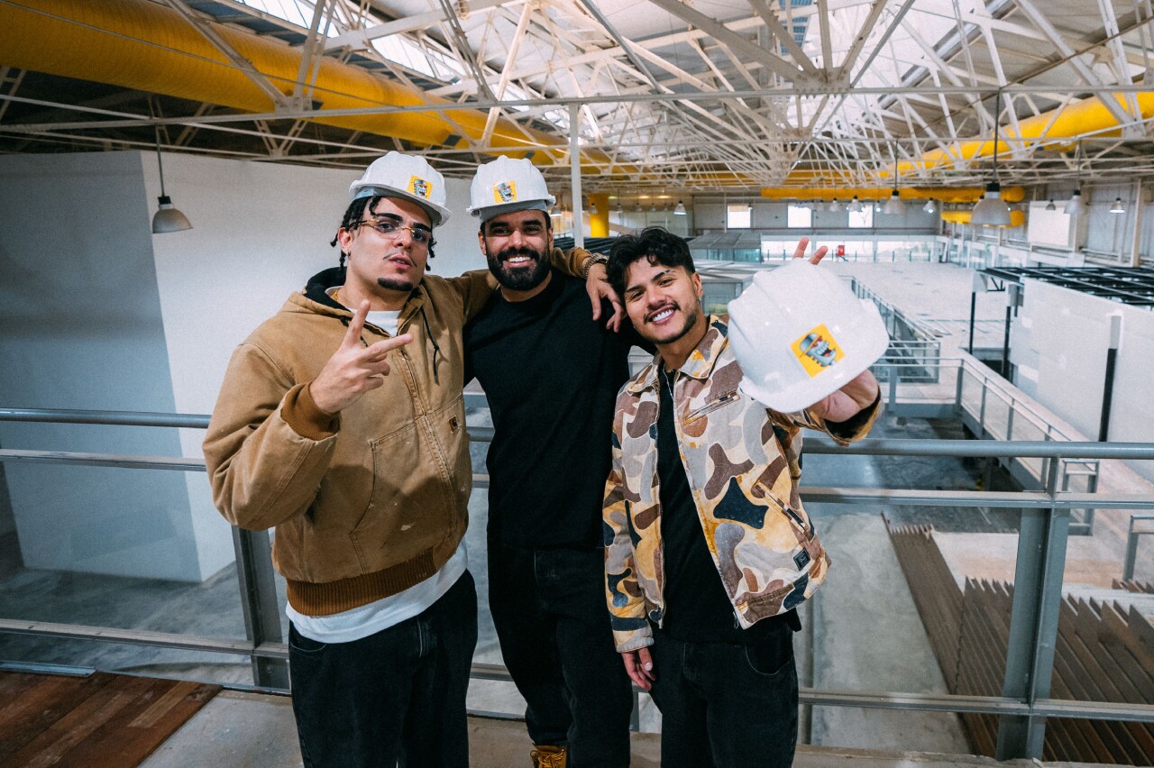 Igão, Victor Assis e Mítico na nova sede do Podpah