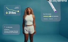 Serena Williams emagrecedora
