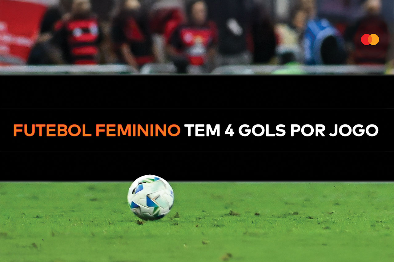 Mastercard destaca futebol feminino em ação durante a Libertadores (Crédito: Divulgação)
