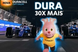 Duracell aproveita lançamento de pilha mais potente para destacar patrocínio a Williams Racing (Crédito: Divulgação)