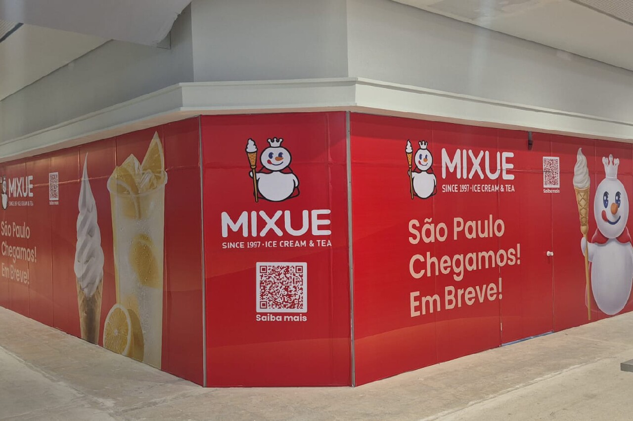 Mixue vai abrir sua primeira loja no Brasil nos próximos meses