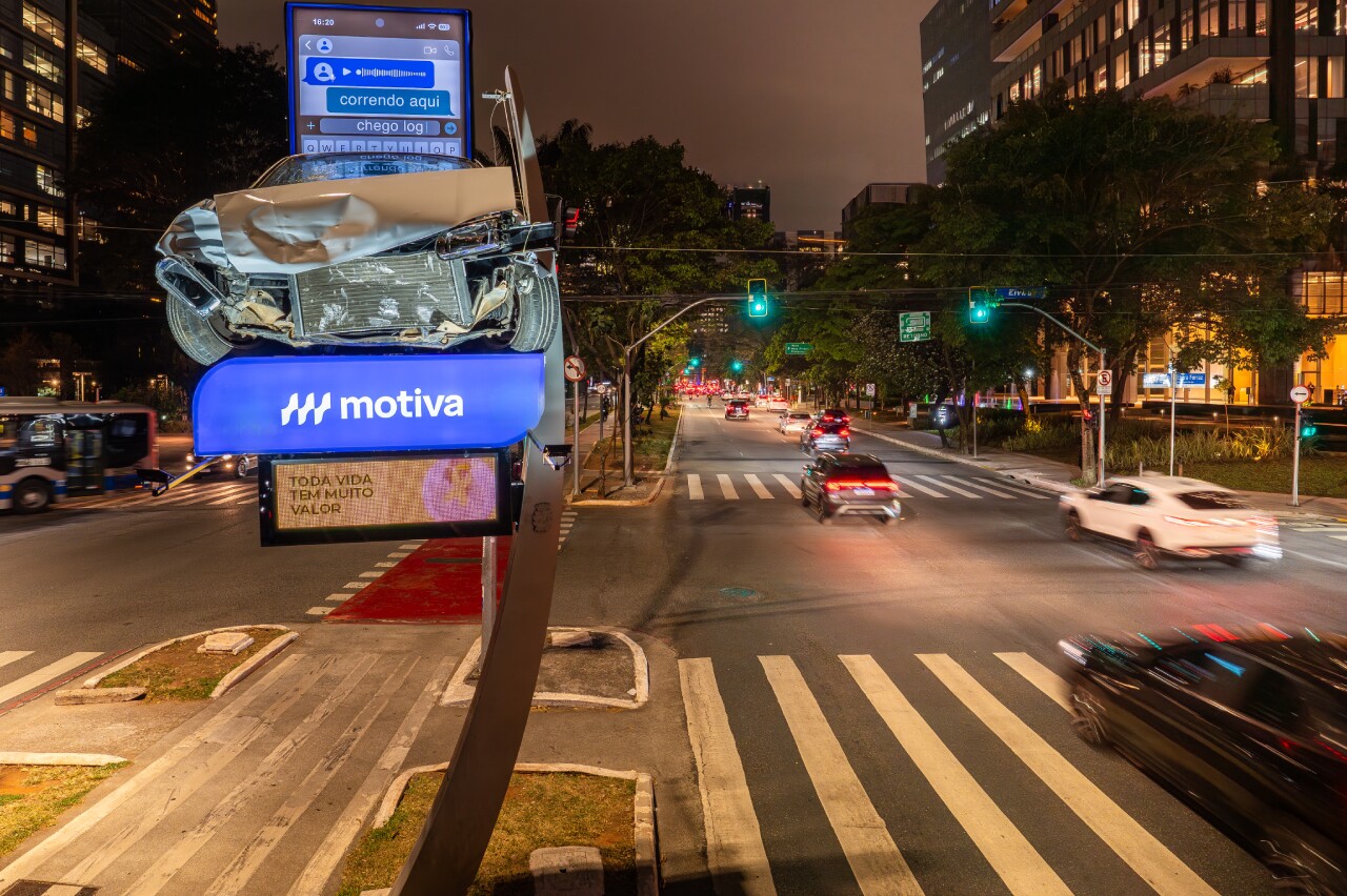 JCDecaux e Motiva criam campanha de conscientização no trânsito