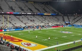 Jogo no Rio será a terceira partida da NFL a acontecer no Brasil (Crédito: Valeria Contado)