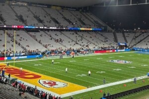 Jogo no Rio será a terceira partida da NFL a acontecer no Brasil (Crédito: Valeria Contado)