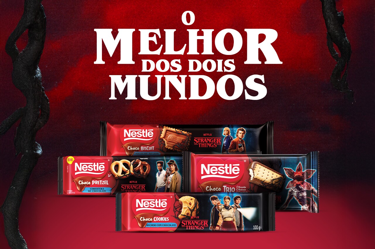 Nestlé e Netflix fazem lançamento especial para última temporada de Stranger Things