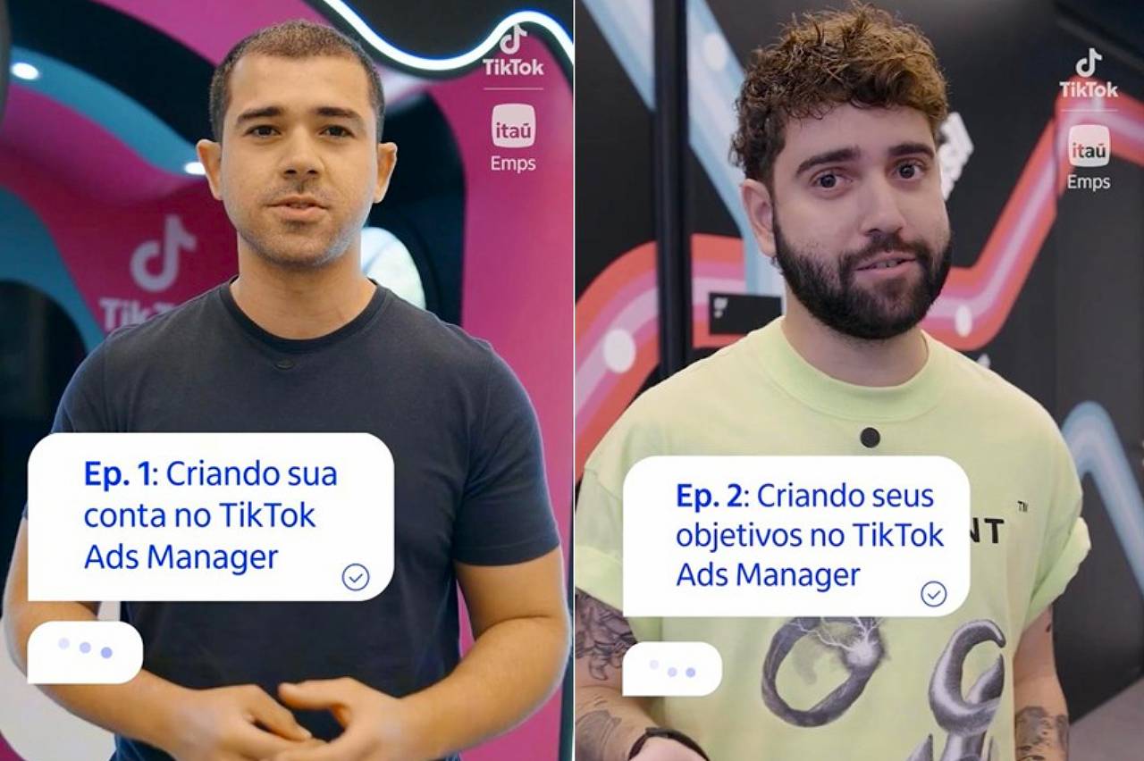 TikTok e Itaú