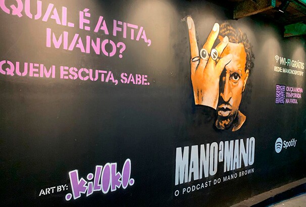 Spotify - painel multimidia com legado para comunidade do Capão Redondo
