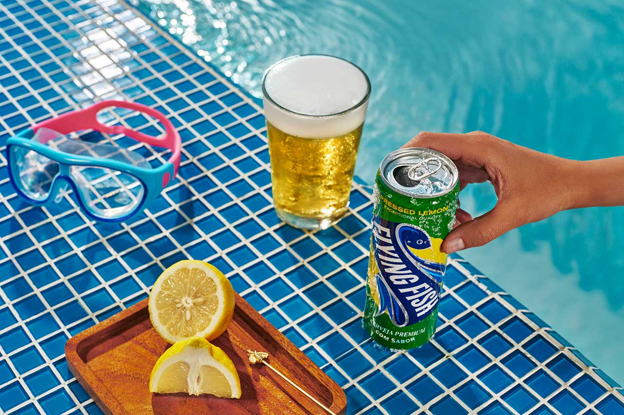 Ambev traz Flying Fish, cerveja saborizada, ao Brasil (Crédito: Divulgação)