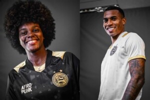 Campanha conta com jogadores e jogadoras do Bahia para celebrar o Novembro Negro (Crédito: Divulgação)
