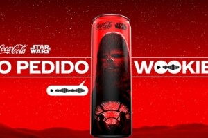 Coca-Cola e Disney convidam fãs a celebrar a amizade entre entre Han Solo e Chewbacca (Crédito: Divulgação)
