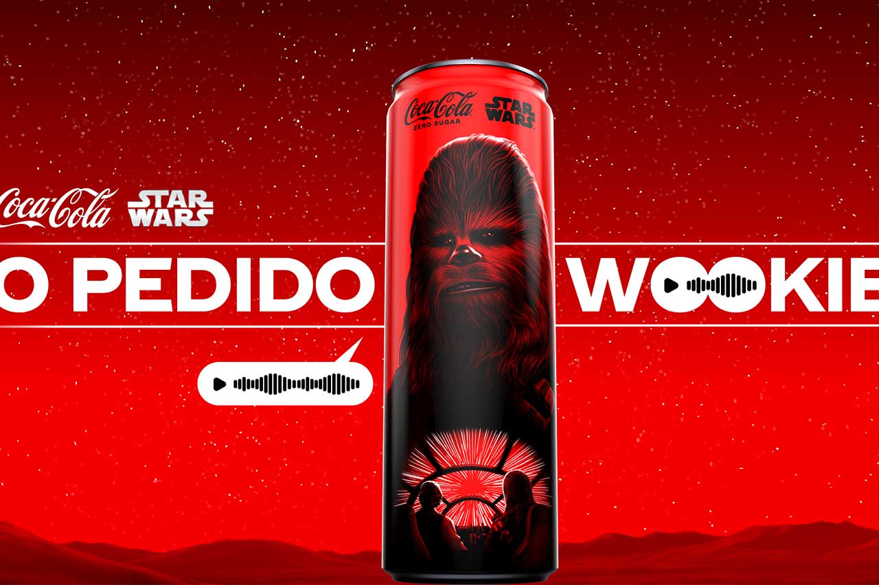 Coca-Cola convida fãs a pedirem refrigerante em wookiee