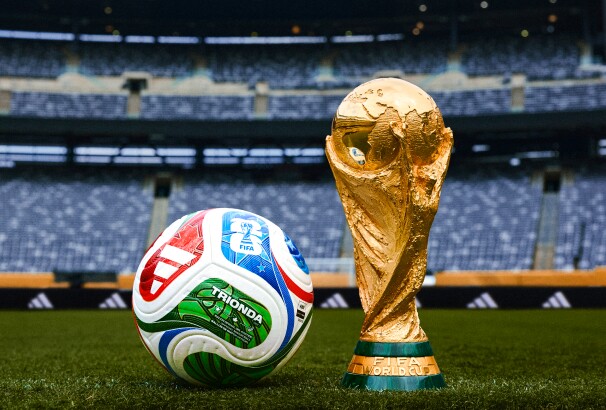 Parceiro FIFA desde 1970, adidas apresentou recentemente a bola oficial para a Copa de 2026.Crédito: divulgação/adidas