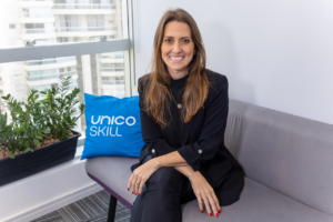 Thaís Azevedo, chief marketing officer da Unico Skill (Crédito: Divulgação)