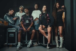 Coleção da Umbro em collab com a Kondzilla une futebol e funk (Crédito: Divulgação)