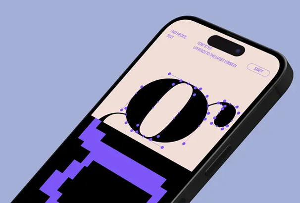 Do físico ao digital, tipografia em todo o lugar. Nos apps, sites, redes sociais, plataformas de design, paineis out-of-home físicos e digitais, TVs e telas, produtos, rótulos e embalagens, documentos, jornais e revistas, e mais.