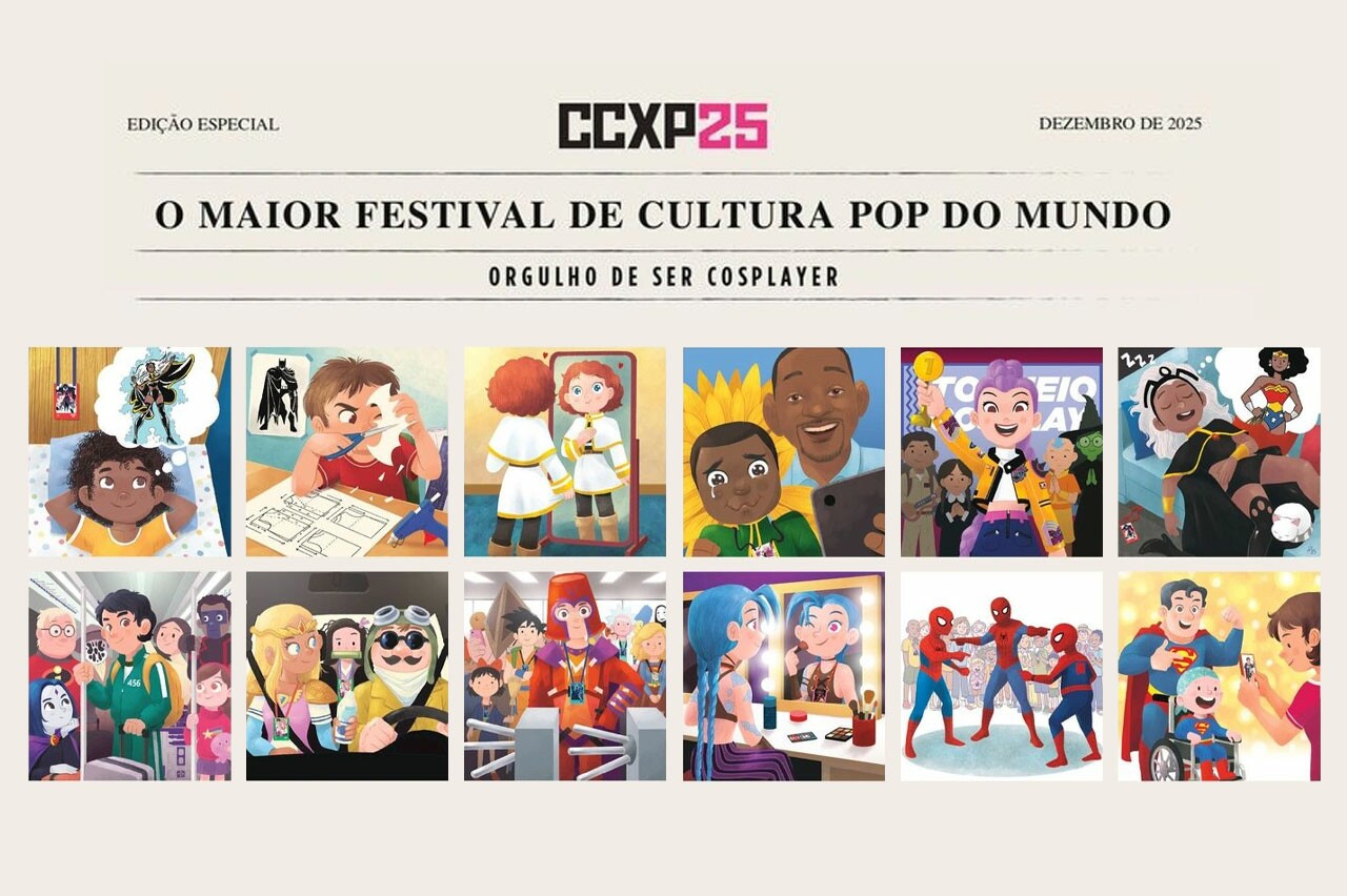 CCXP25 e streamings oferecem experiências imersivas