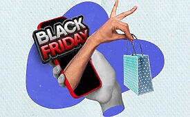 Bancos investem em conversa com os clientes durante a Black Friday (Crédito: Roman-Samborskyi-RanilsonArruda /Shutterstock)