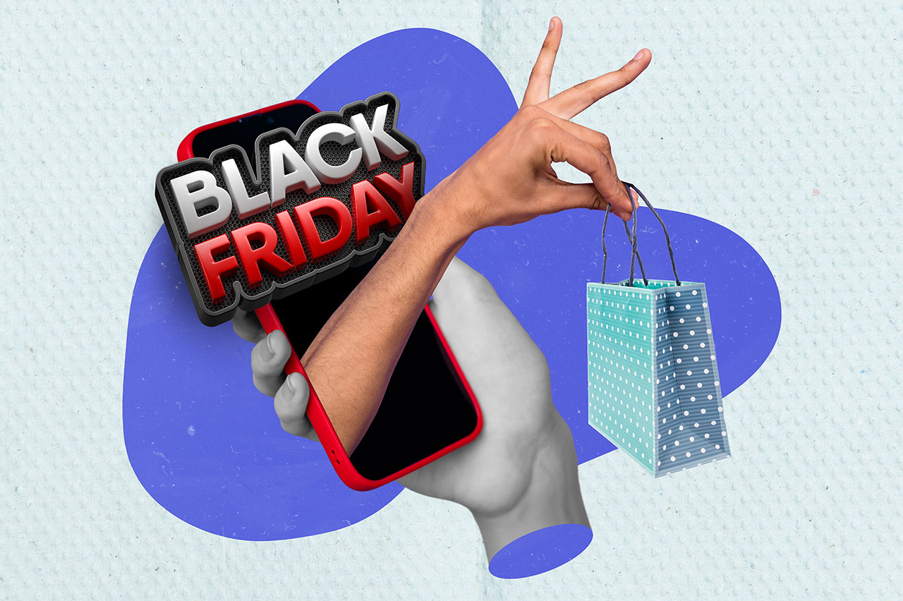Bancos investem em conversa com os clientes durante a Black Friday (Crédito: Roman-Samborskyi-RanilsonArruda /Shutterstock)