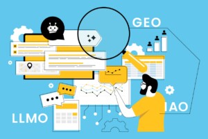 Saiba mais sobre GEO, IAO e LLMAO (Crédito: BestForBest/Shutterstock/Equipe M&M)