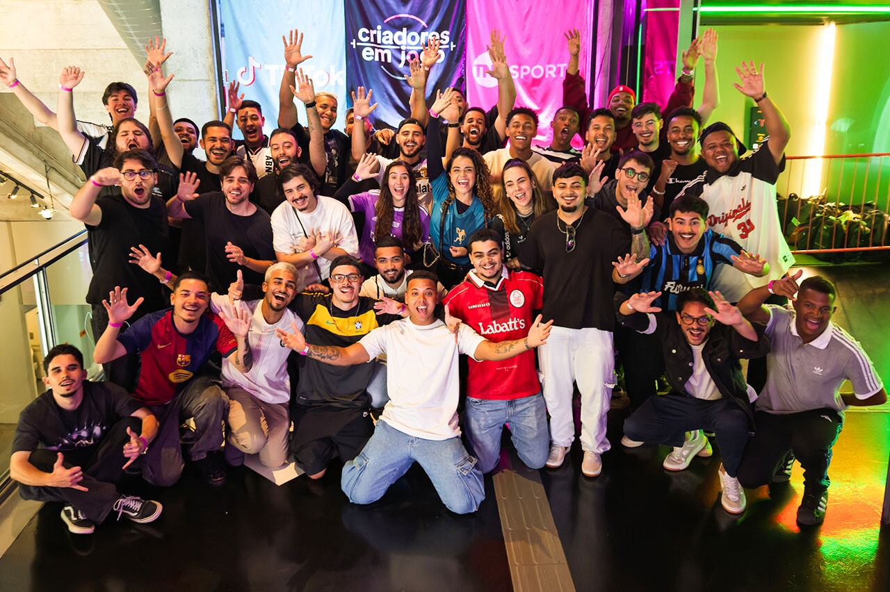 TNT Sports e o TikTok Brasil criam projeto para divulgar a UEFA Champions League (Crédito: Divulgação)