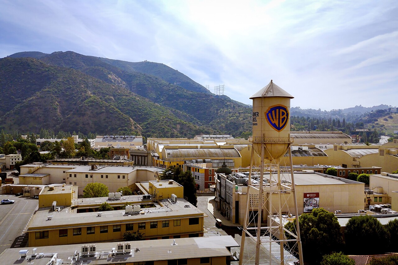 Estúdio da Warner Bros. em Burbank, na Califórnia (Crédito: 4kclips/Shutter)