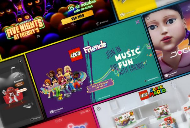 Jogos desenvolvidos para inúmeras marcas de prestígio no mercado