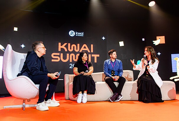 “China–Brasil: Inovação e Tendências” reuniu Camila Ghattas (especialista em inovação e negócios), Vivianne Vilela (E-commerce Brasil) e Jorge Gloss (Jovi), com mediação de Camilo Barros (Institute of Tomorrow), para discutir aprendizados e conexões entre os dois mercados