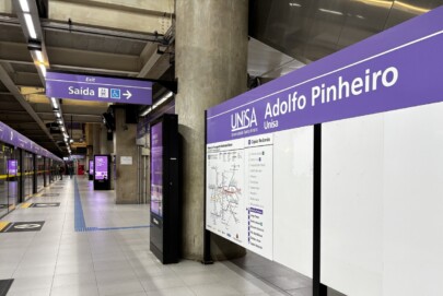 Unisa dá nome a estação da Linha 5-Lilás
