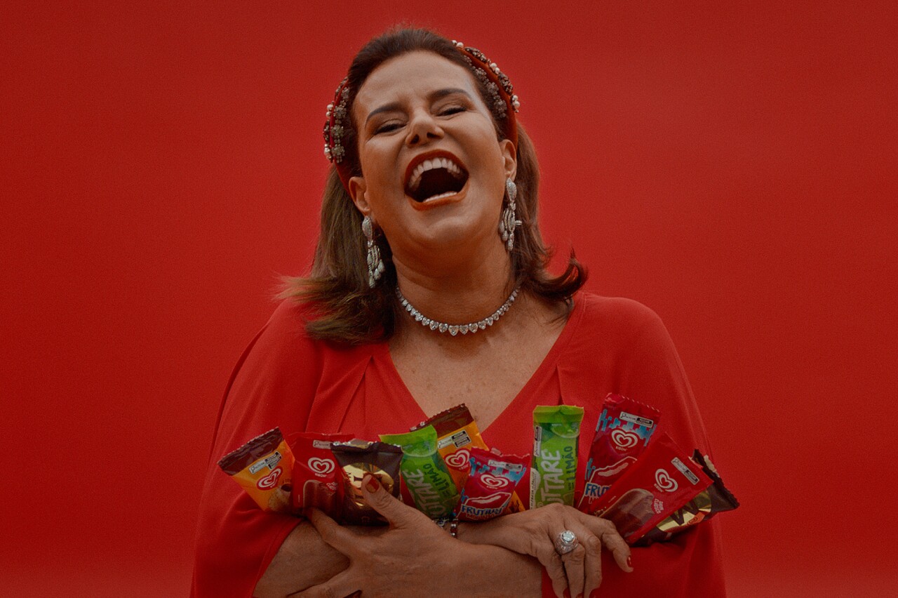 Kibon escolhe Narcisa Tamborindeguy para nova campanha (Crédito: Divulgação)