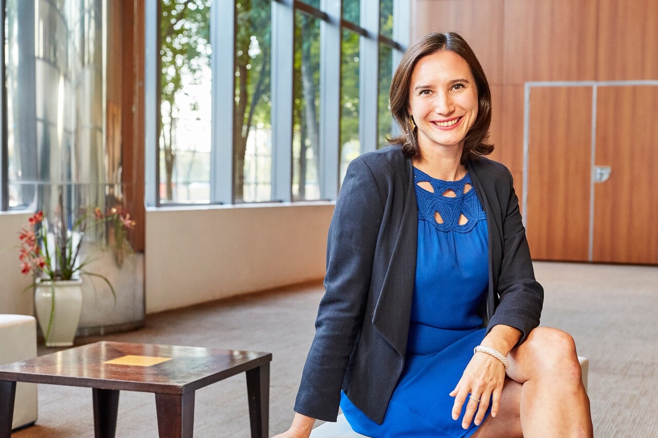 Lenaic Pineau, diretora global de sustentabilidade da JCDecaux