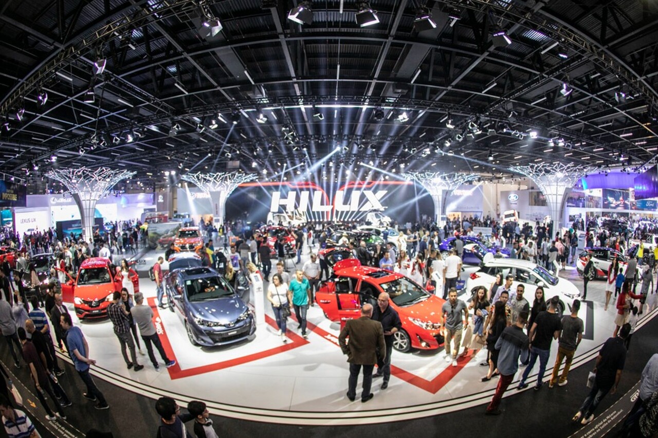 Última edição do Salão do Automóvel foi em 2018 (Crédito: SDA)