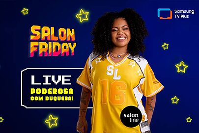 Salon Line ganha canal no Samsung TV Plus