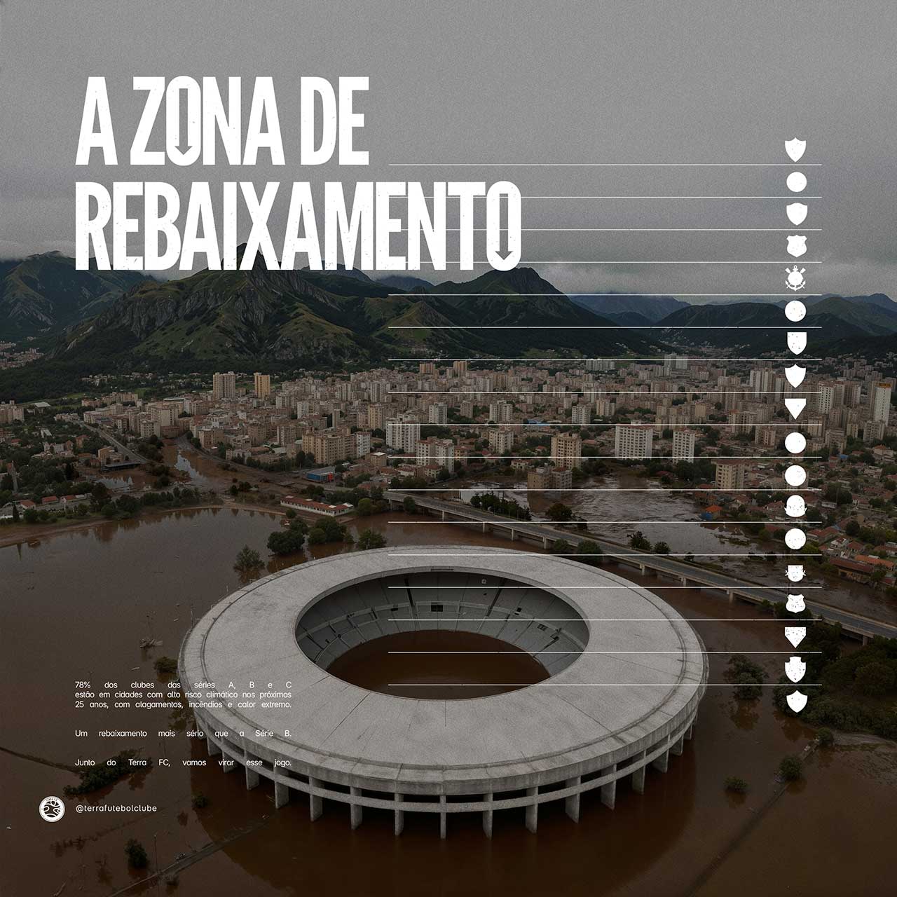 Terra FC e Denilson usam futebol para falar sobre clima