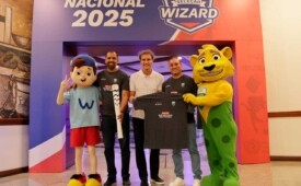 Parceria com a Wizard foi lançada com a presença do ex-atleta olímpico de vôlei de praia Emanuel Rego (Crédito Christian Rizzi_COB)