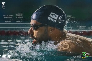 Daniel Dias na campanha de 30 anos do CPB