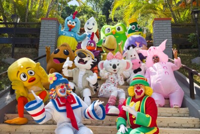 De Férias com Eles reúne personagens e mascotes de marcas