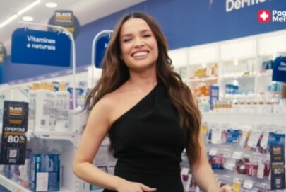 Juliette é o rosto da Black Friday da Pague Menos
