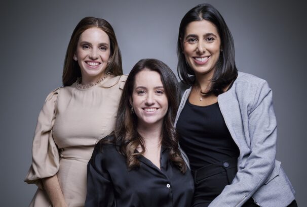 Fundadores da Lukka Brindes Lumma Candi, Karen Brandes, Tuti Candi.